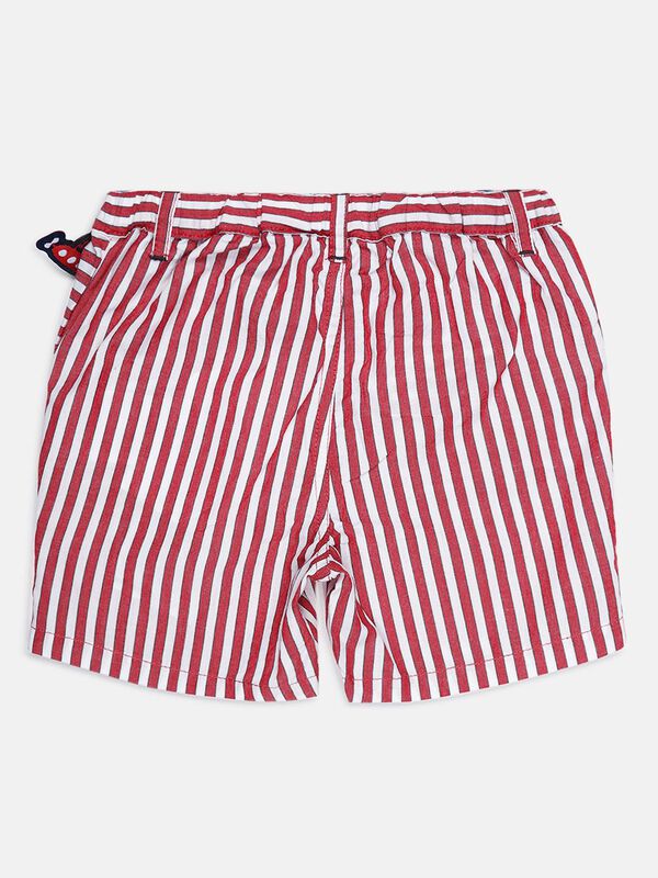 Red And White Striped Shorts image number 1
